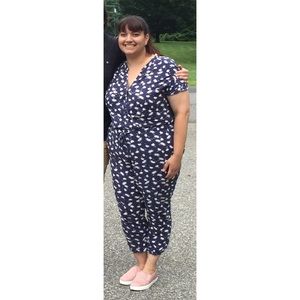 Old Navy Floral Jumpsuit